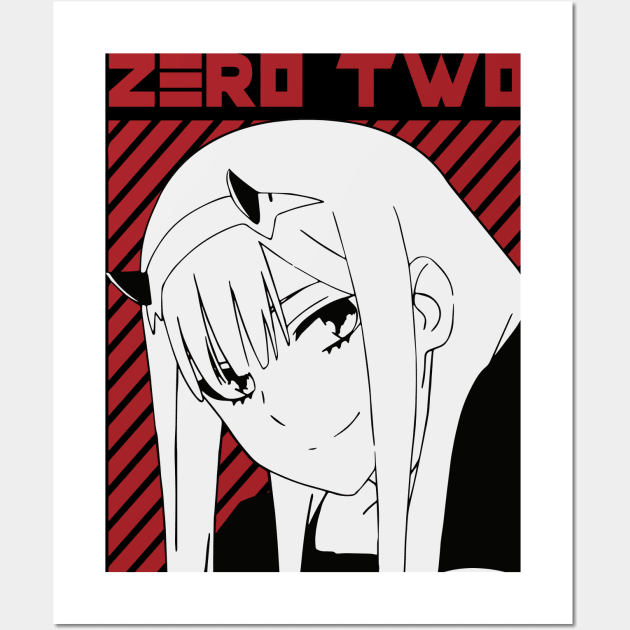 002 Zero Two Wall Art by Brok Design